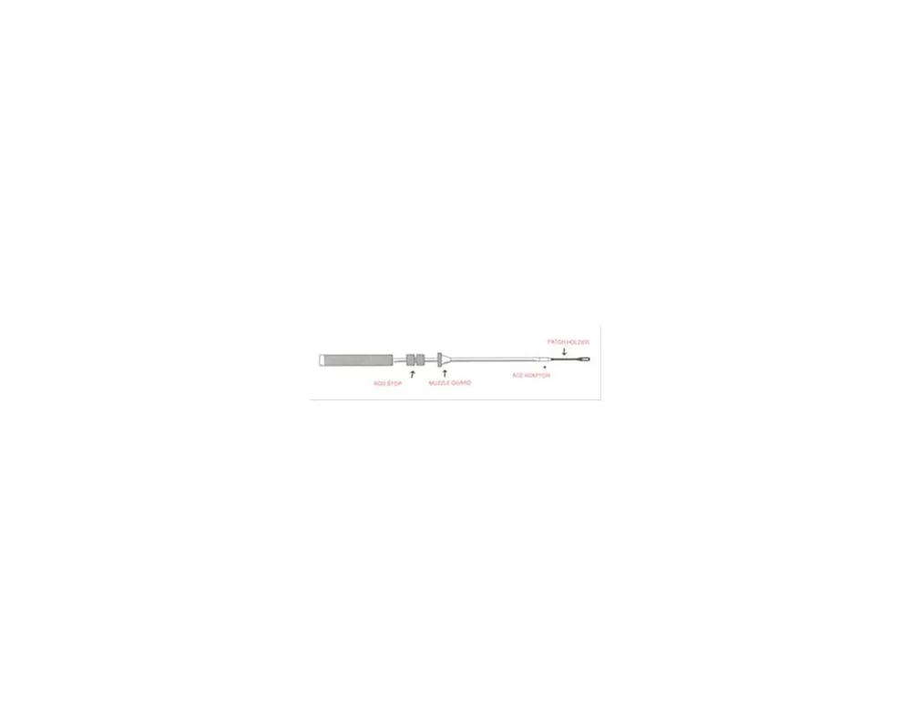 36" SS Rifle Cleaning Rod .22-.26 caliber