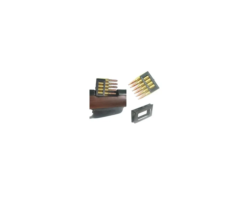 Italian Carcano Six Round Steel Stripper Clips