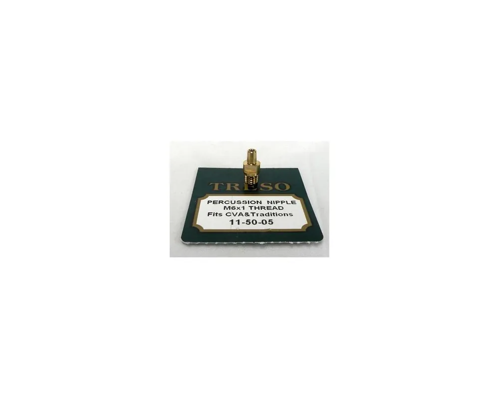 M6x1 Treso AMPCO Rifle Nipple (CVA Nipple) for No. 11 Caps