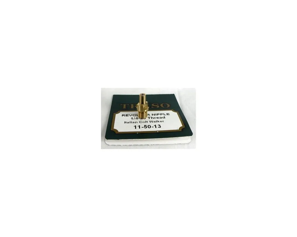 1/4x28 Ampco Nipple for (Italian Colt Walker) No. 11 Caps