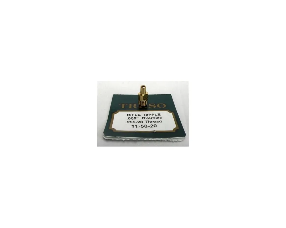 .255"x28 Oversize Treso AMPCO Nipple for Number 11 Caps (Requires Over-Size Tap)