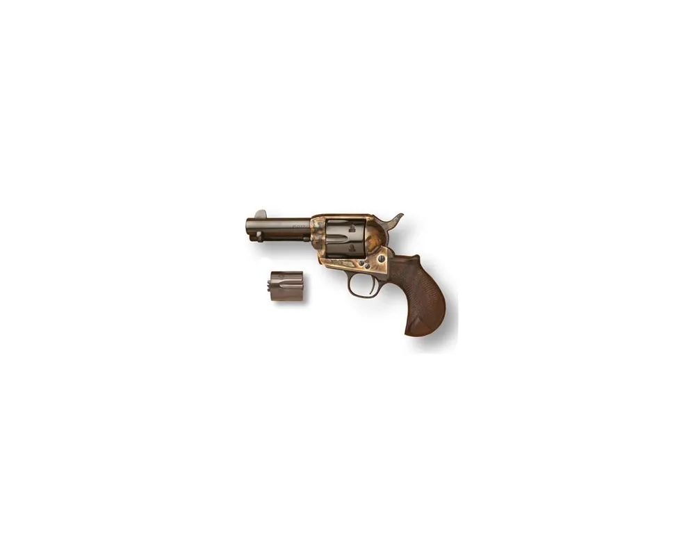 Thunderer 45 Colt/45 ACP Dual Cylinder 3 1/2" Cowboy Gun Standard Blue Finish