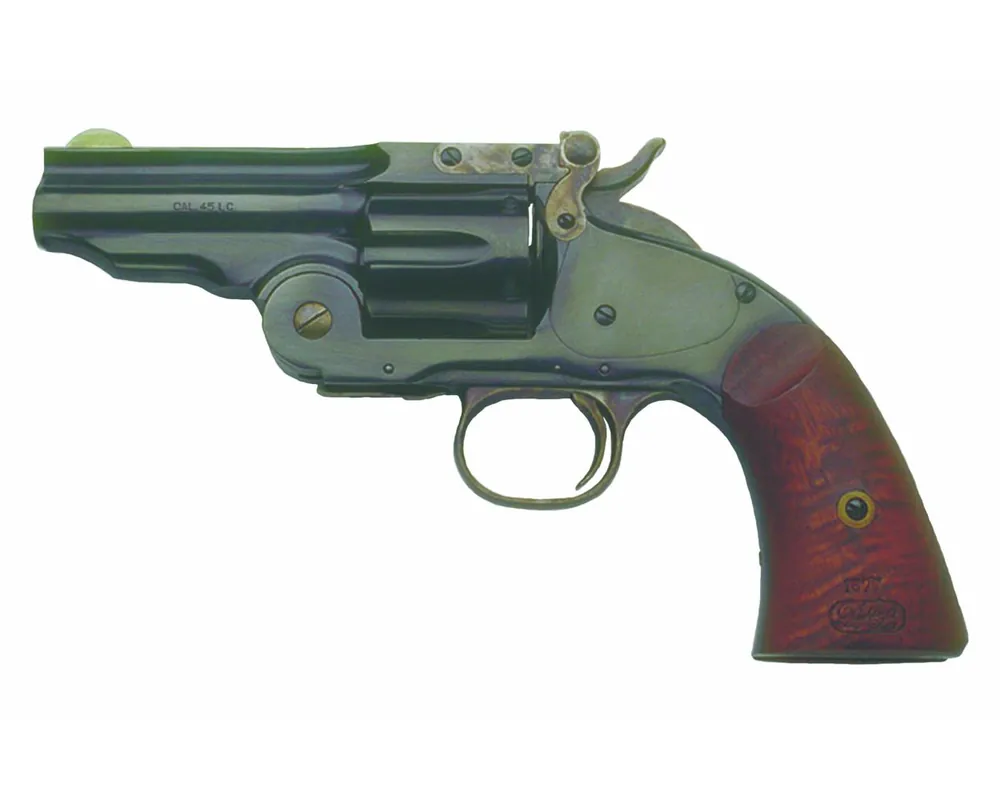 Model No. 3 Schofield Revolver 3 1/2" 45 Colt Blue