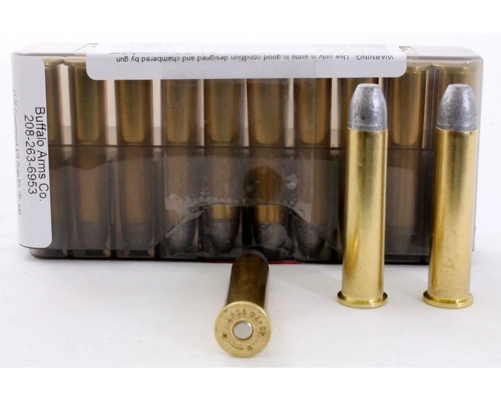 45-70 Government 405 Grain RN FP Lead Cowboy Ammo (Safe in Trapdoors) Box of 20