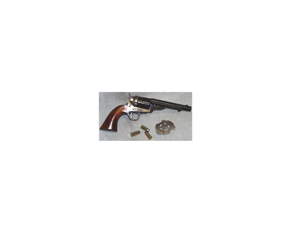 1860 Richards-Mason Conversion Army Grip 44 Colt/Russian 5 1/2" Case/Charcoal Blue