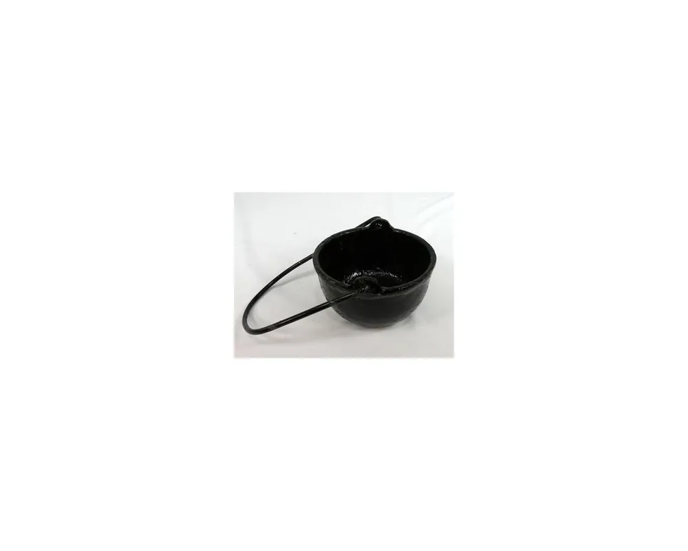6" Diameter 20 Pound Cast Iron Lead Casting Pot