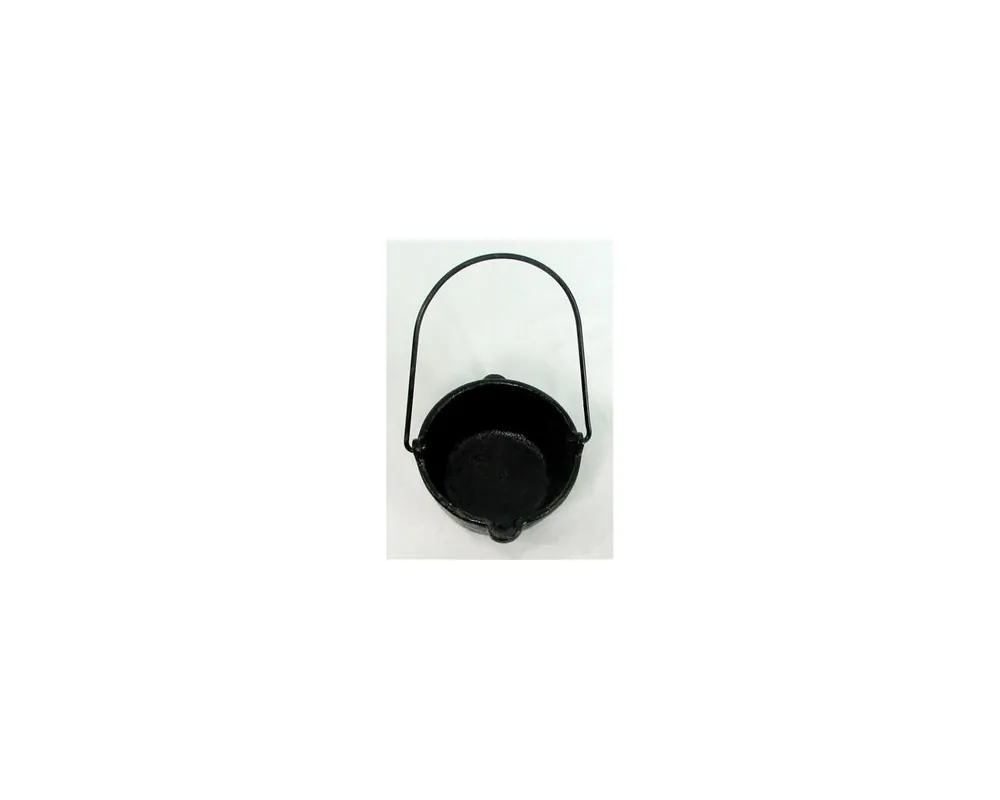 8" Diameter 40 Pound Cast Iron Lead Bullet Casting Pot