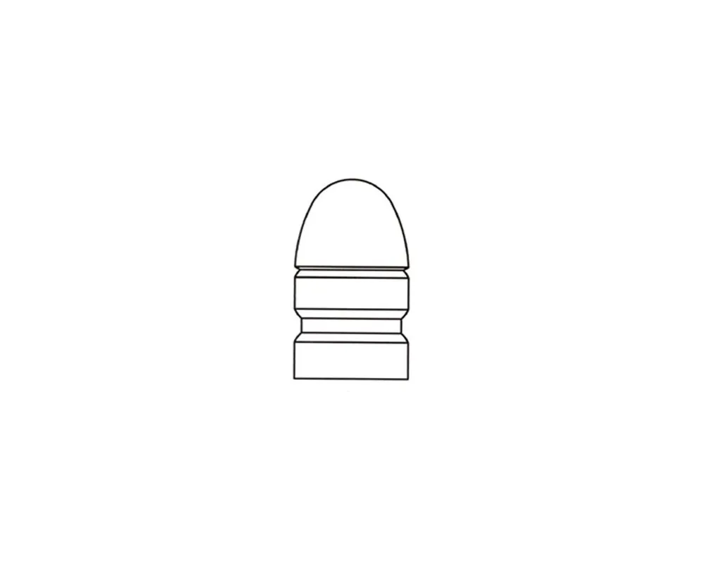 .300" 80 Grain Round Nose 2-Cavity Bullet Mould for 300 (295) Rook