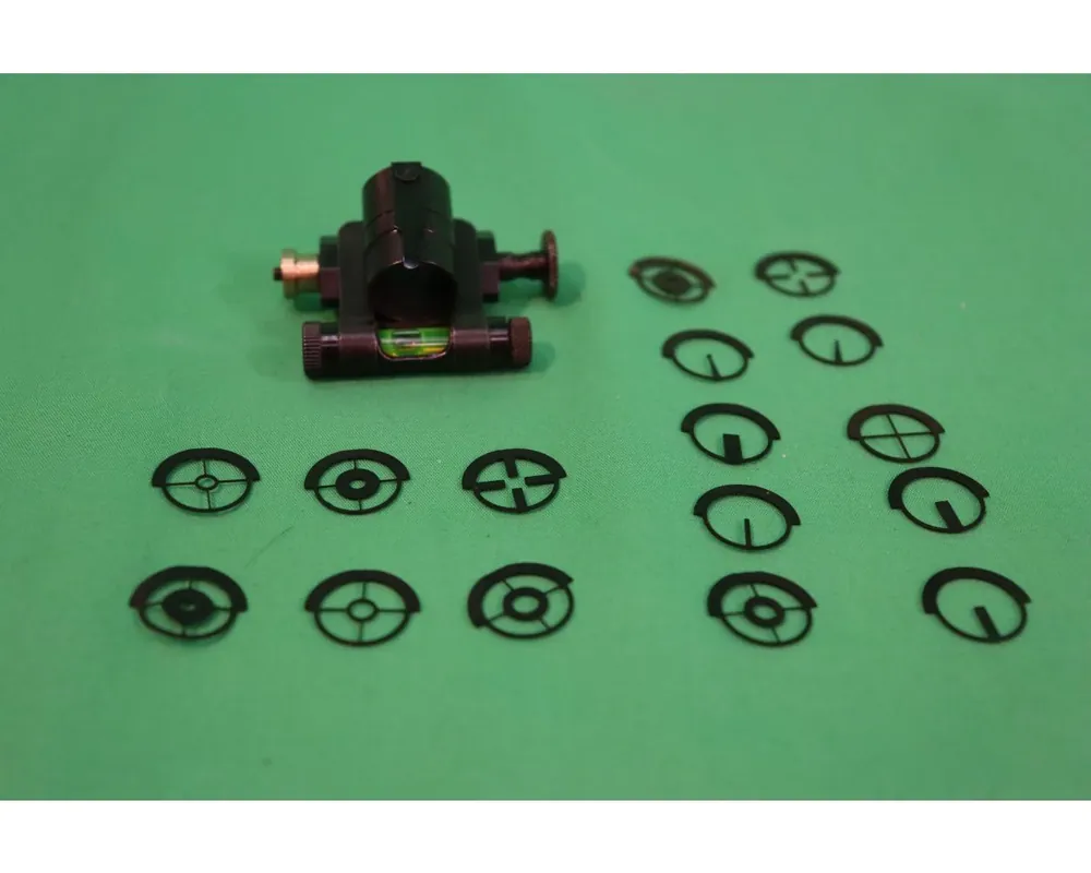 Sharps Style Windgage with Spirit Level Front Sight 3/8" Dovetail