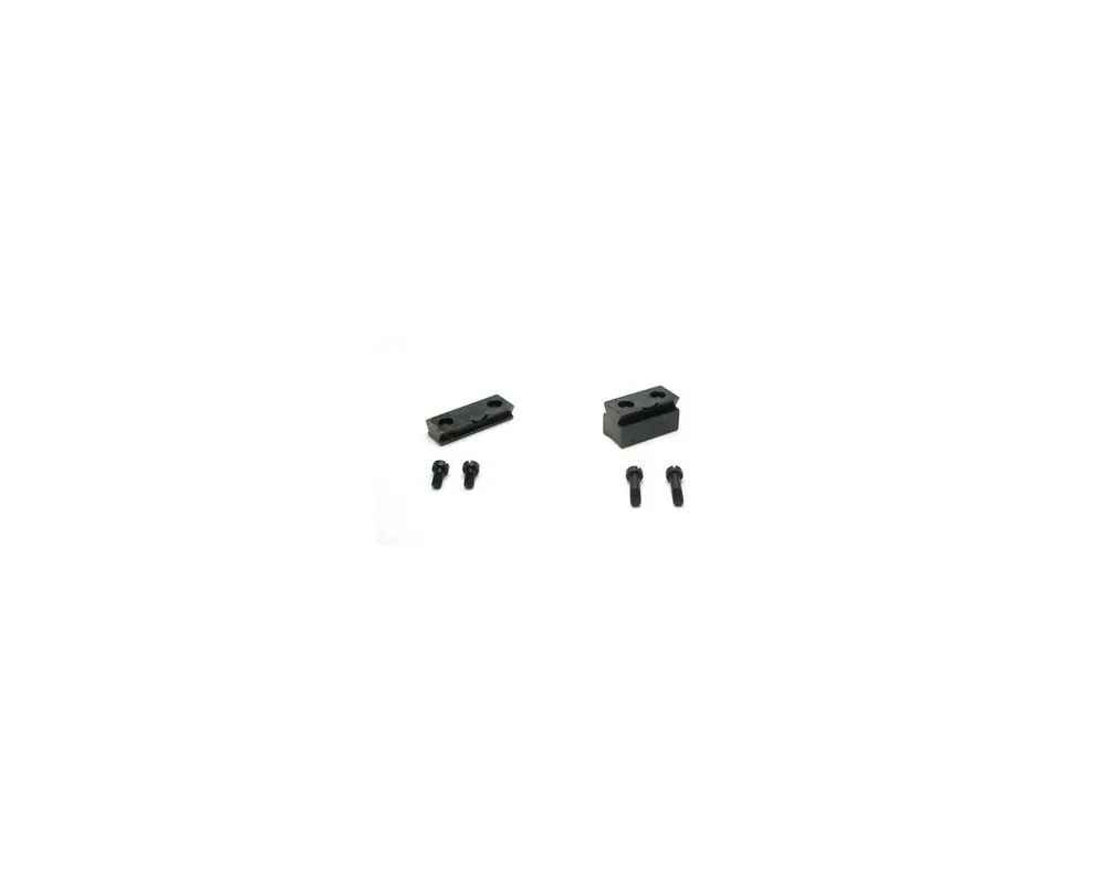Black Oxide 1903 Springfield O&E Front and Rear Scope Bases fits Unertl, 5A & A5 Scopes