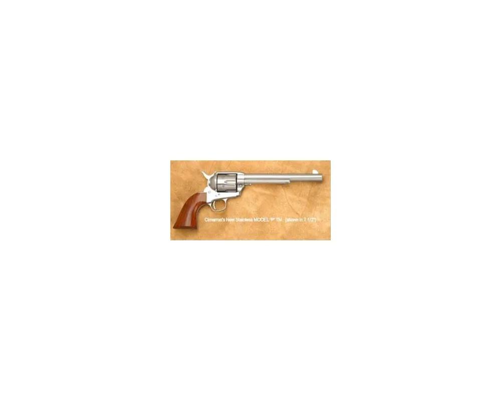 Model P Cowboy Revolver 357 Magnum Stainless Steel Pre-War 7 1/2"