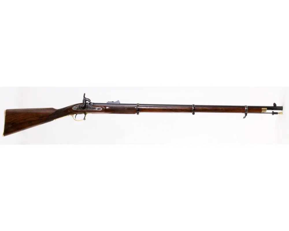 Pedersoli Enfield 3-Band P1853 Percussion Muzzleloader with Whitworth Hexagonal Bore 1-19" Twist