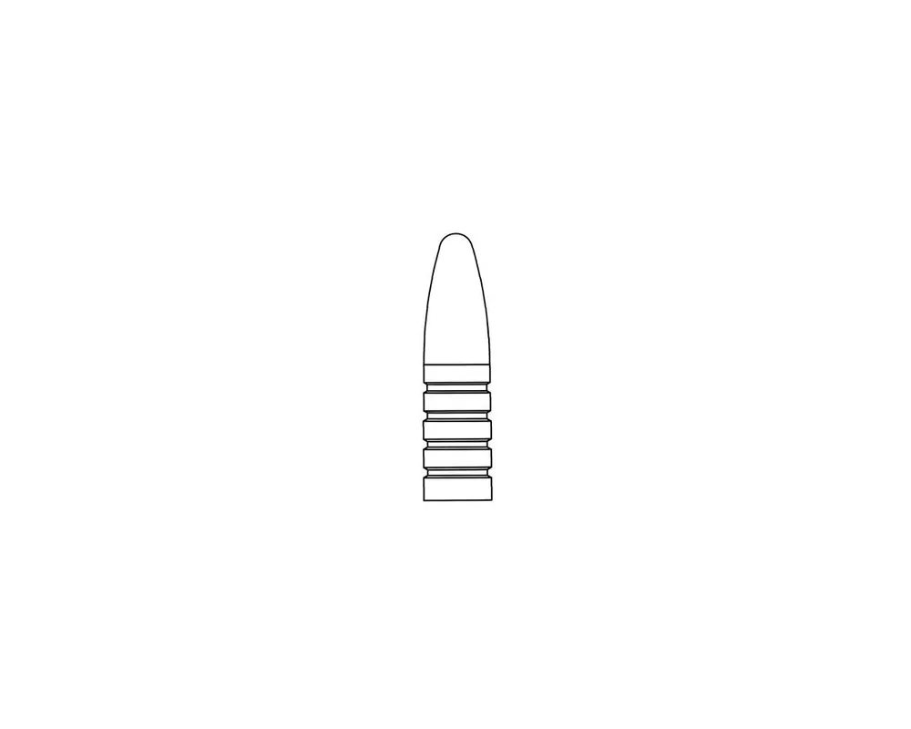 .377" 360 Grain "Money" First Two Bands Reduced Diameter 1-Cavity Bullet Mould