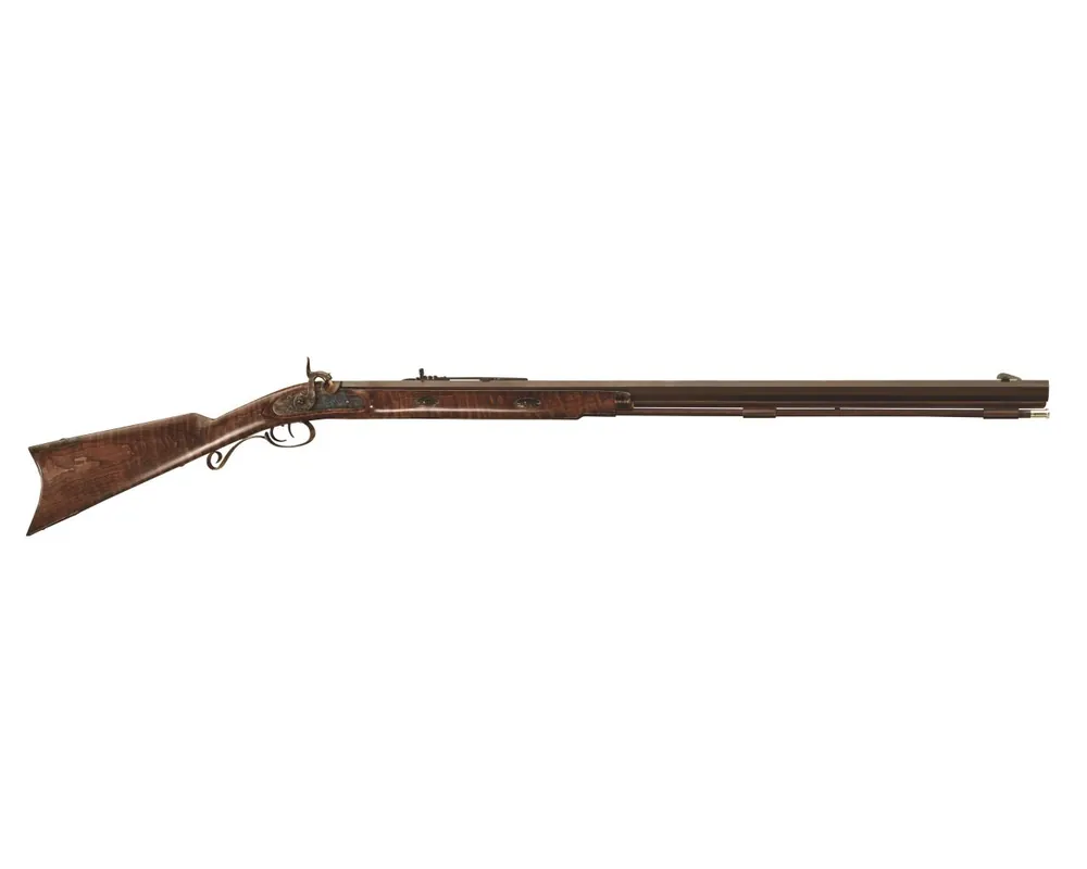 Rocky Mountain Hawken 34 5/8"Barrel 54 Caliber 1-65" Twist Percussion Muzzleloader Fancy Maple Stock