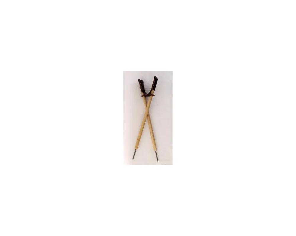 Prone Cross Sticks AKA Shooting Sticks with 3" Spikes