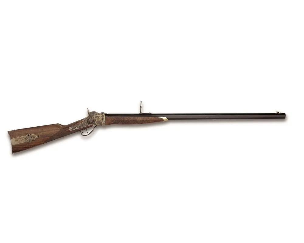 Pedersoli 1874 Sharps "Q" Down Under Sporting Rifle 34" 45-120 (45X3 1/4") Black Powder Cartridge Rifle