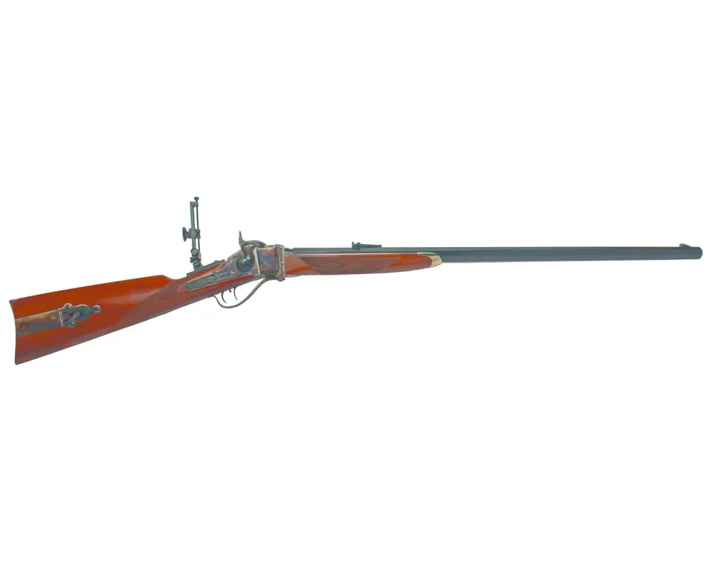 Pedersoli "Q" Down Under 1874 Sharps Sporting Rifle 34" Barrel 45-90 Winchester (45X2.4" Sharps)