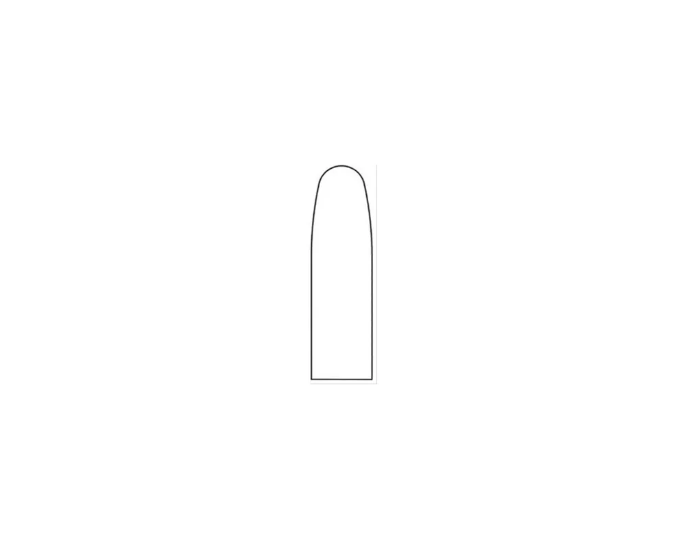 .390" 370 Grain Flat Base Paper Patch Bullet Mould 1-Cavity