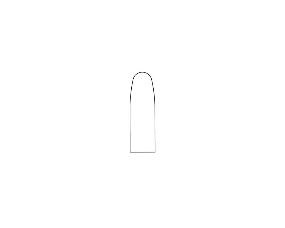 .396" 385 Grain Paper Patch Bullet Mold 1-Cavity Flat Base