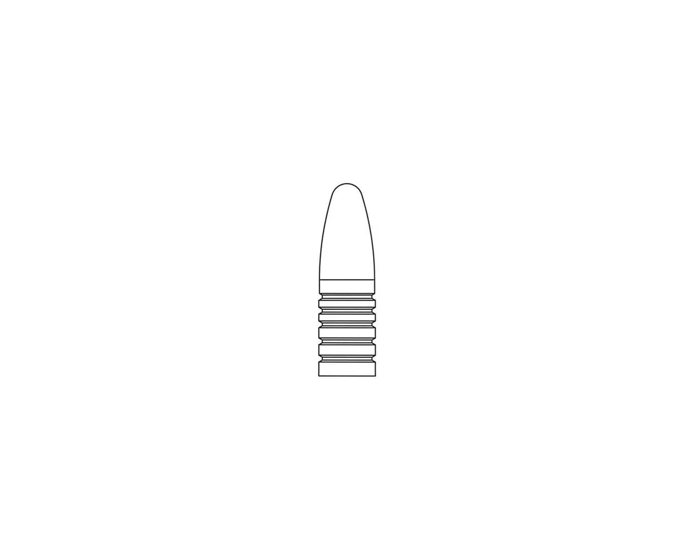 .409" 410 Grain "Money" Micro Mini Grease Grooves 1-Cav Bullet Mould First 3 Bands Reduced Diameter