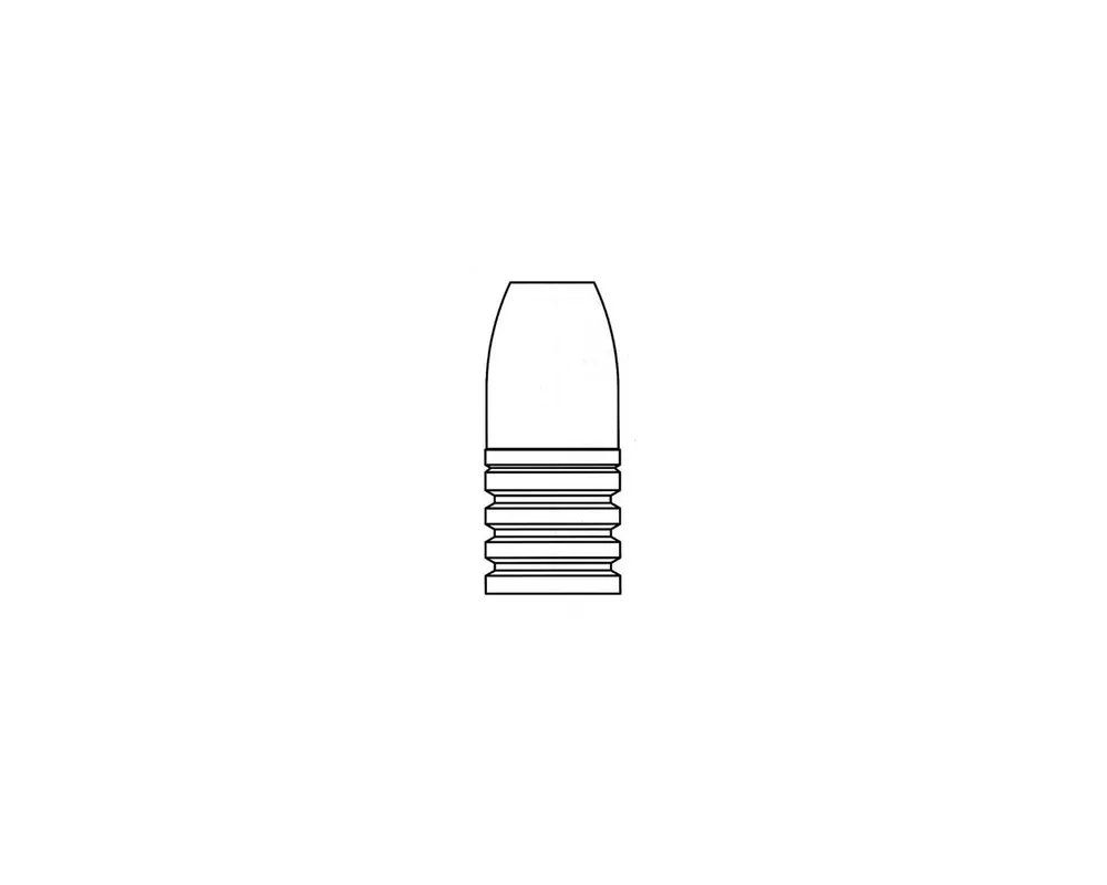 .446" 395 Grain Flat Nose 1-Cavity Bullet Mould
