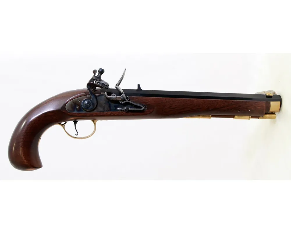 Pedersoli Navy Moll Model 45 Caliber Flintlock Pistol 10" Octagon Barrel***SOLD***