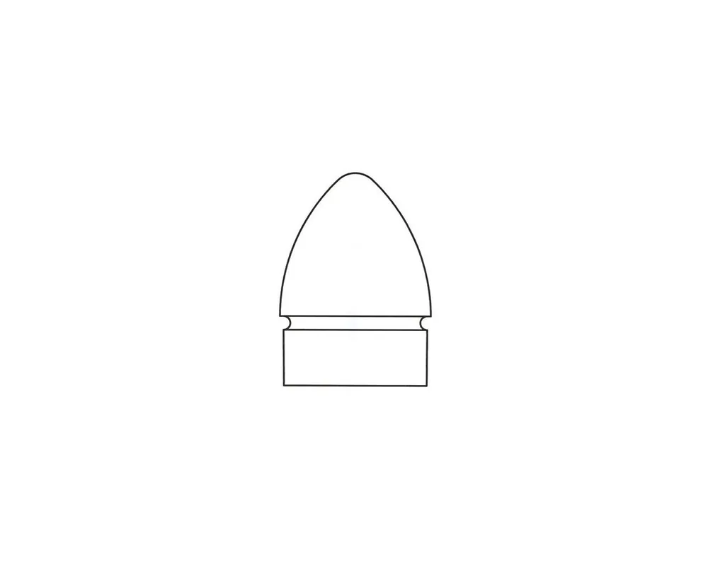 .451" 210 Grain 1-Cavity Heel Base RNFP Cast Bullet Mould for the 44 Colt