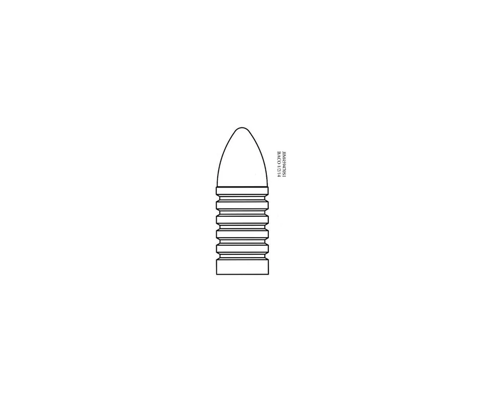 .459" 470 Grain Spitzer Bullet 1-Cavity Chicken Mould