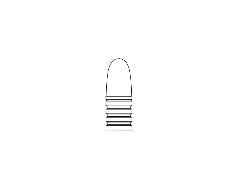 .460" 480 Grain RN 1-Cavity Bullet Mould with Crimp Groove