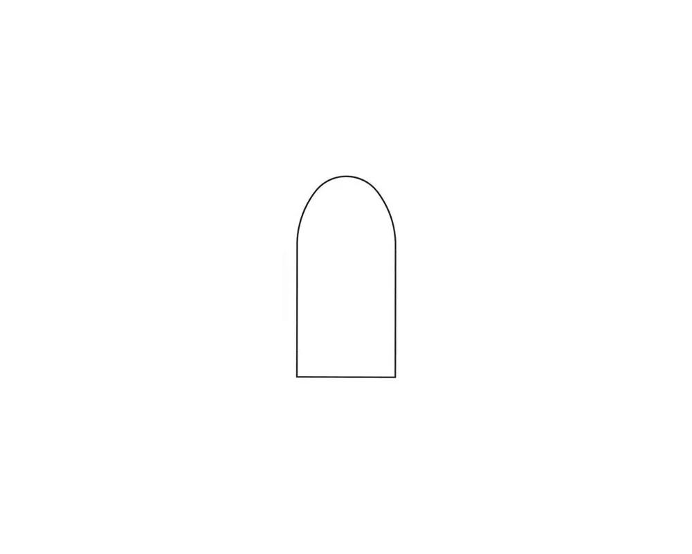 .500" 500 Grain Paper Patch Bullet Mold 1-Cavity Flat Base