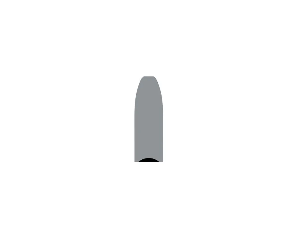 .402" Diameter 370 Grain Swaged Paper Patch Pure Lead Cup Base Bullets Box of 50