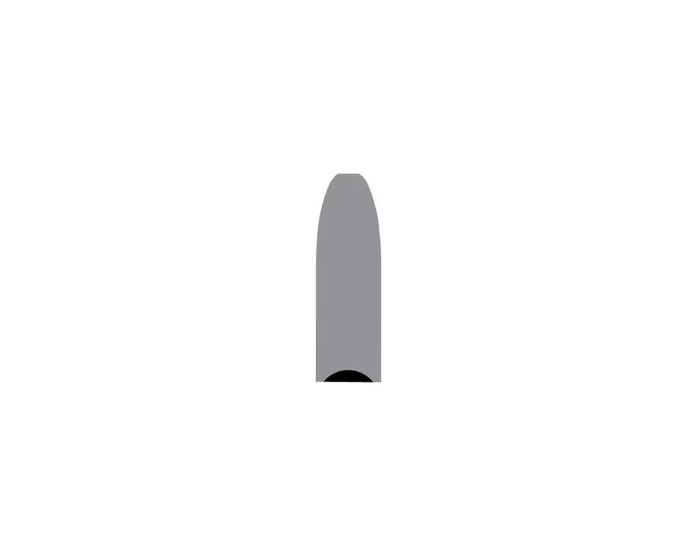 .432" Diameter 500 Grain Swaged Paper Patch Pure Lead Cup Base Bullet Box of 50
