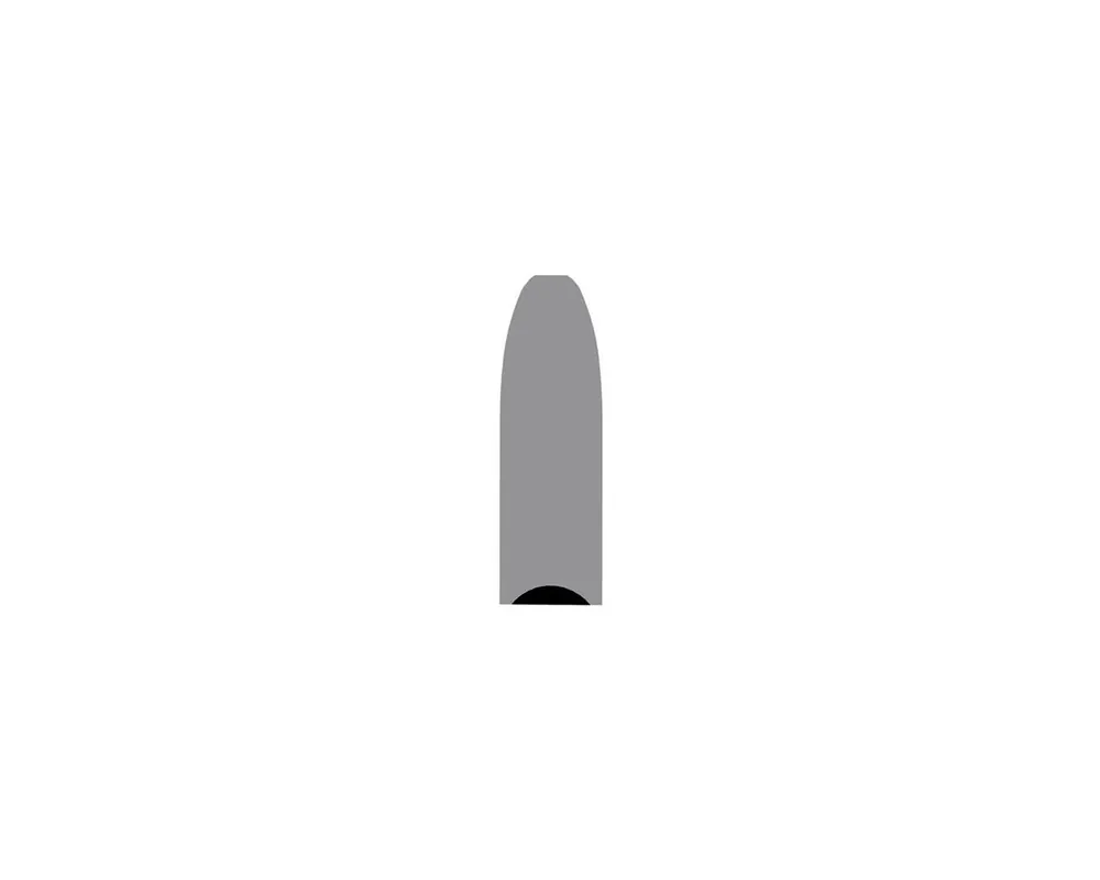 .432" Diameter 540 Grain Swaged Paper Patch Pure Lead Cup Base Bullet Box of 50