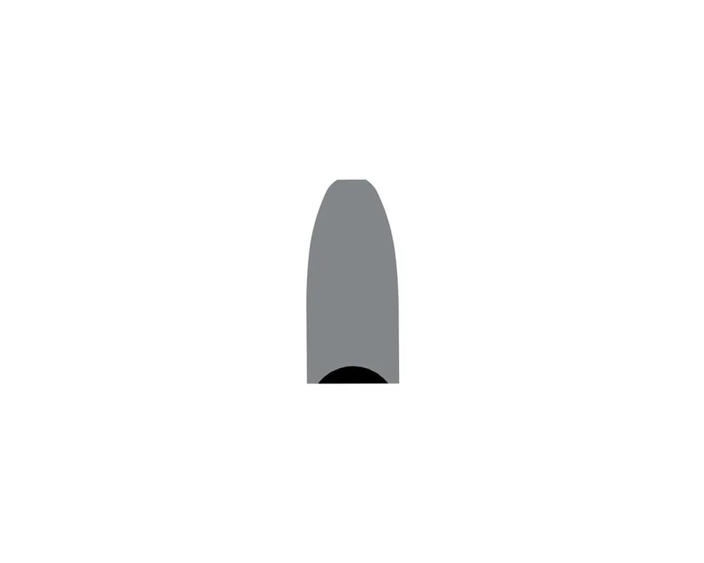.438" Diameter 330 Grain Swaged Paper Patch Pure Lead Cup Base Bullet Box of 50