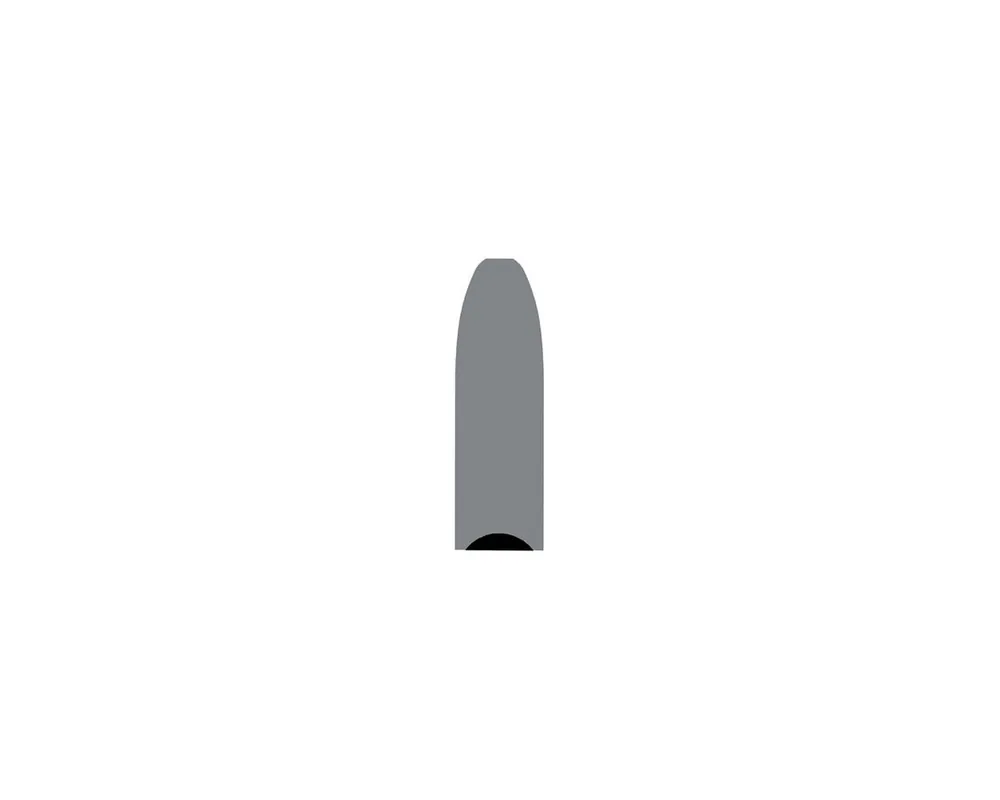 .438" Diameter 540 Grain Swaged Paper Patch Pure Lead Cup Base Bullet Box of 50