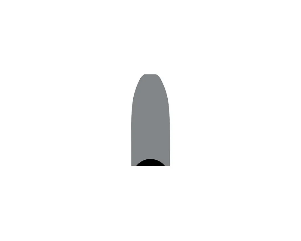 .444" Diameter 380 Grain Swaged Paper Patch Pure Lead Cup Base Bullet Box of 50