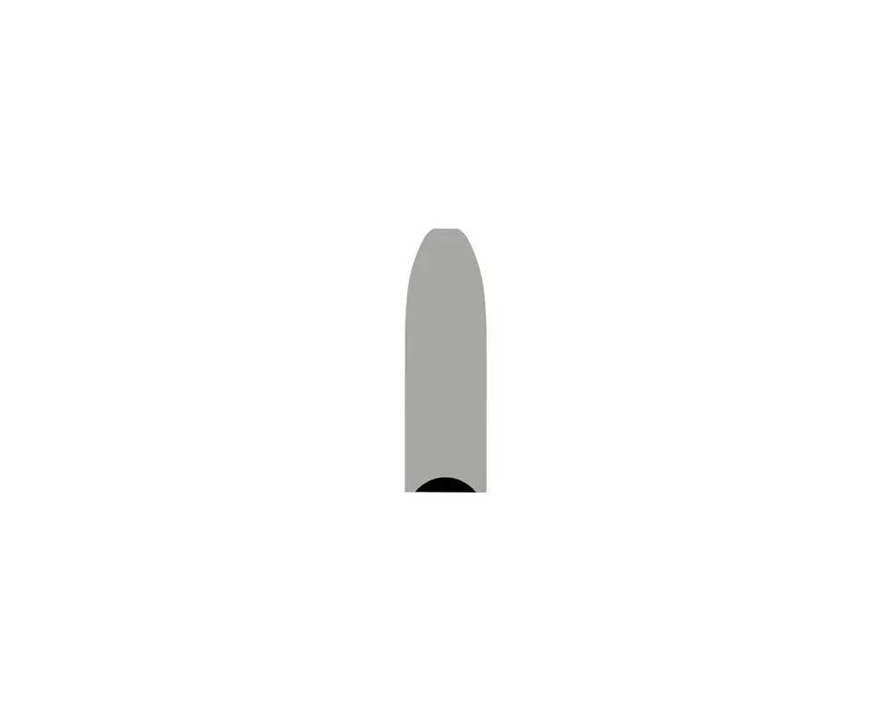 .444" Diameter 550 Grain Swaged Paper Patch Pure Lead Cup Base Bullet Box of 50