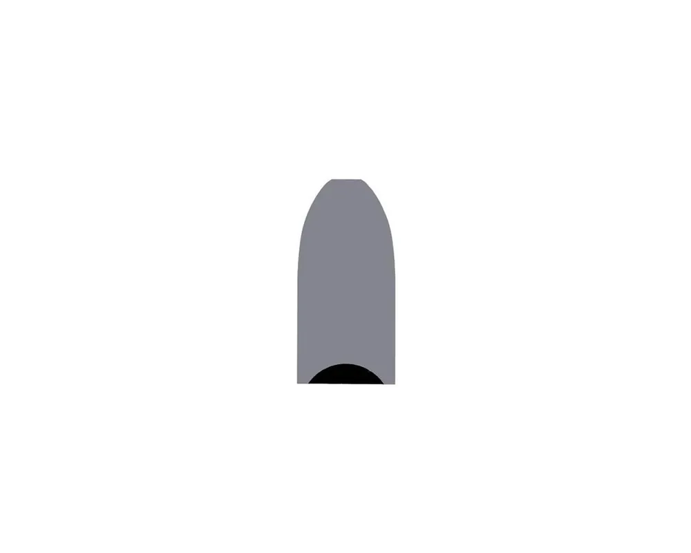 .451" Diameter 350 Grain Swaged Paper Patch Pure Lead Cup Base Bullet Box of 50