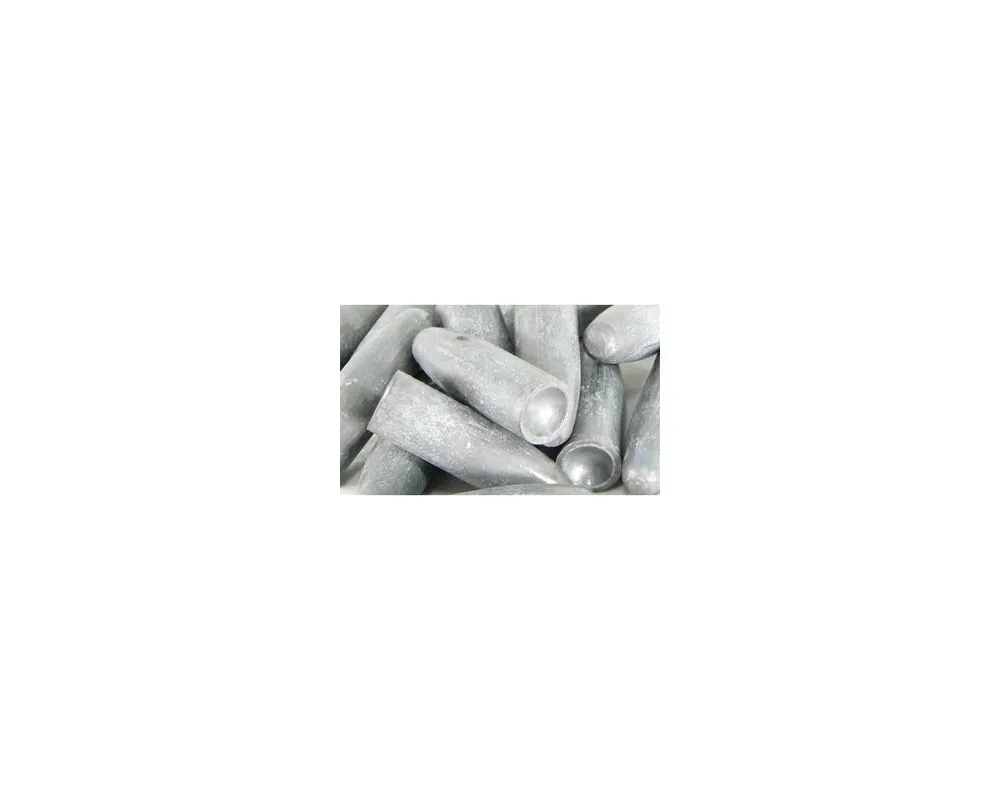 .451" Diameter 550 Grain Swaged Paper Patch Pure Lead Cup Base Bullet Box of 50