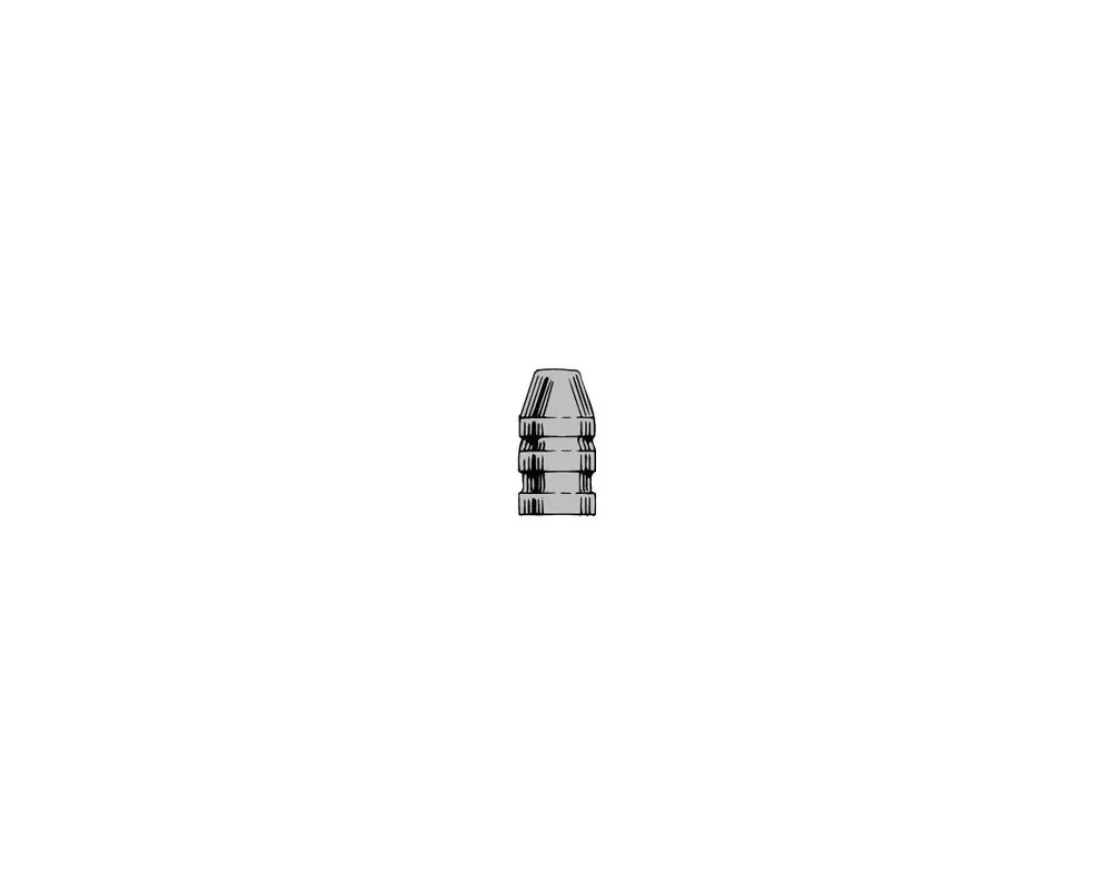 .358" 158 Grn. TC (Truncated Cone) Saeco 2-Cavity #398 Bullet Mould