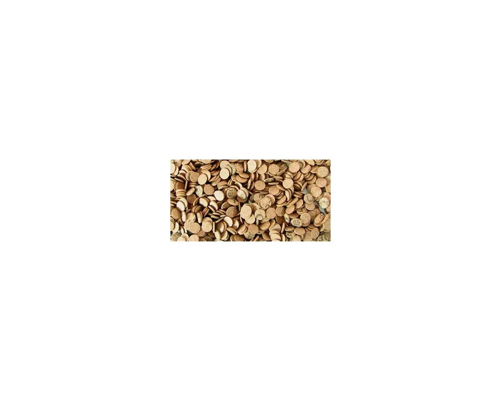 .386 Caliber Rifle .386" Oversized Vegetable Fiber Walters Wads Bag of 1000