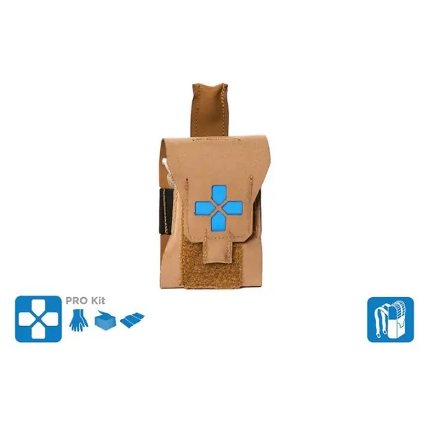 Micro Trauma Kit Now!-Nano-Pro Supplies-Coyote Brown