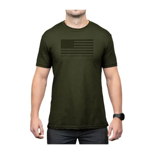 Standard Cotton T-Shirt Olive Drab Large