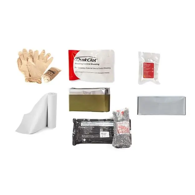 Trauma Kit Now! Essential Supplies Od Green
