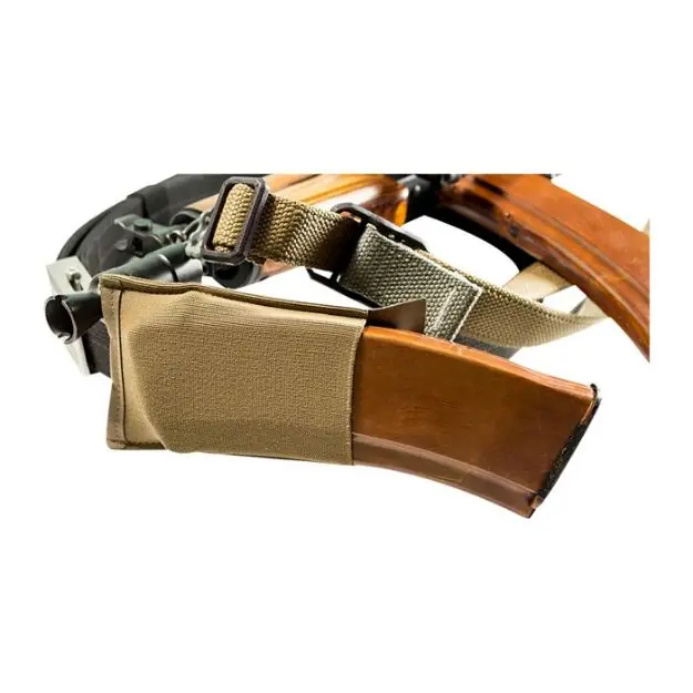 Single M4 Magazine Pouch Molle Mount Coyote Brown