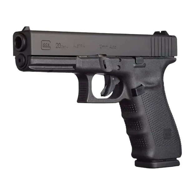 Glock 20 Gen 4 10Mm Auto (3)15-Round Magazines Black Rebuilt