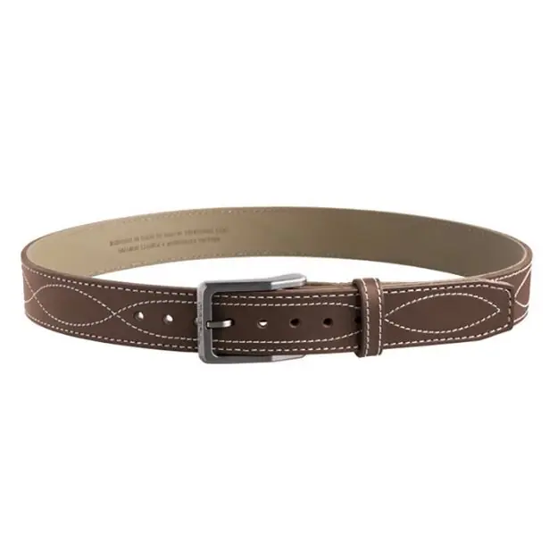 Tejas Gun Belt El Pistolero Chocolate 40 In