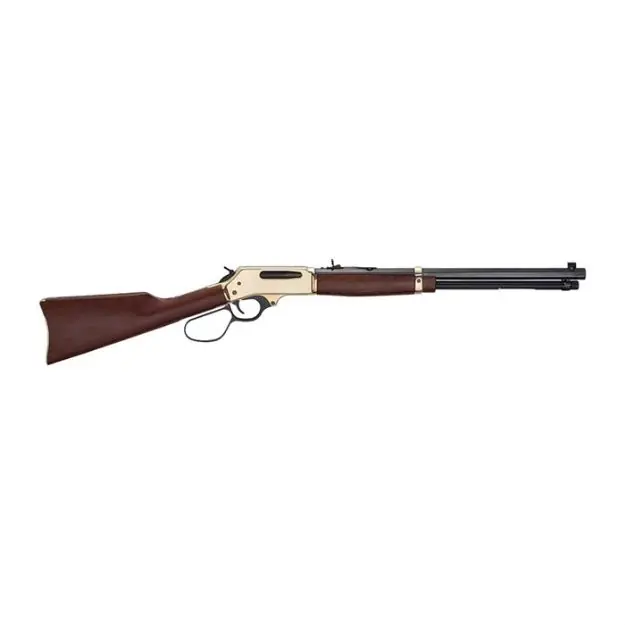 Brass Lever Action Large Loop 30-30 Wood/Brass