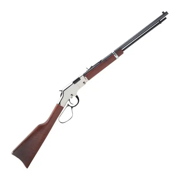 Big Boy Silver Large Loop Lever Action 45 Colt Wood/Silver