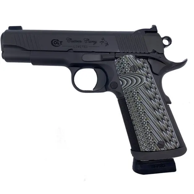 Colt Custom Carry Commander 9Mm 4.25" 8Rd Stainless Smoke